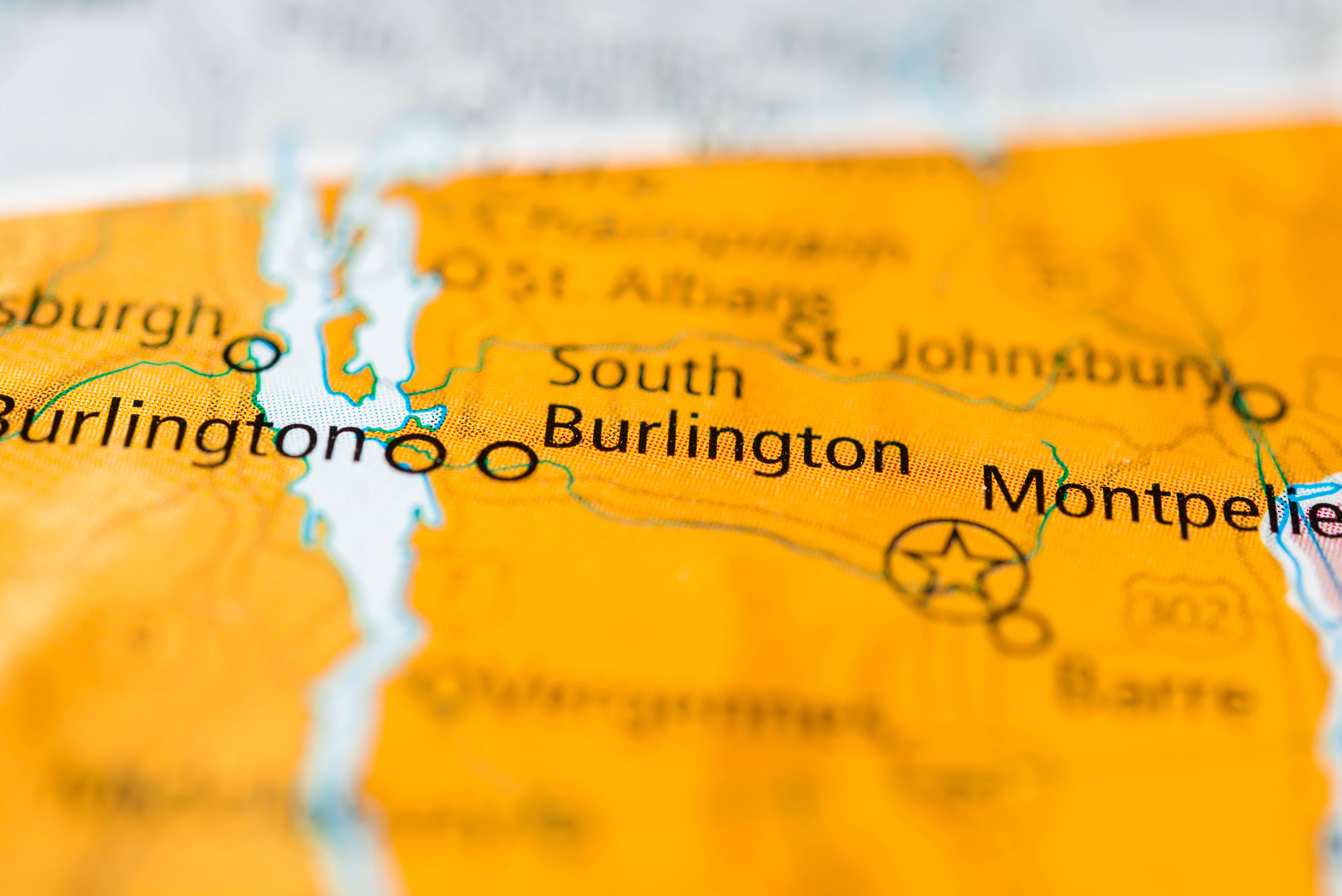South Burlington map - gold - Copy